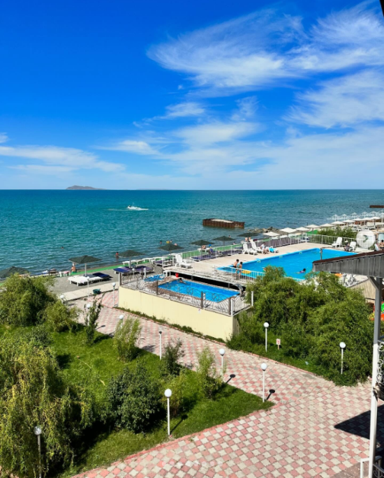 гостинница Инжу Акши на озере Алаколь